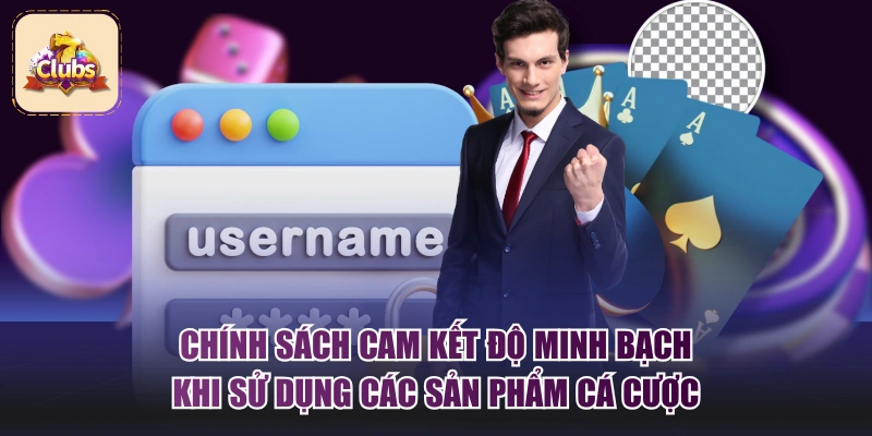 Chính sách cam kết độ minh bạch khi sử dụng các sản phẩm cá cược